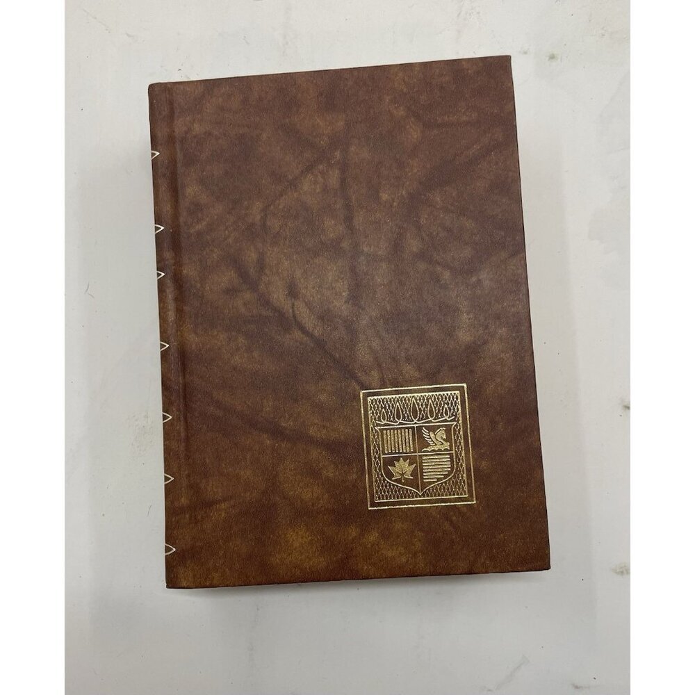 1984 Reader’s Digest Condensed HC 1st Ed Leather Gilt Vtg DJ Book NM Canada